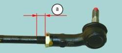Замена наружного наконечника рулевой тяги
